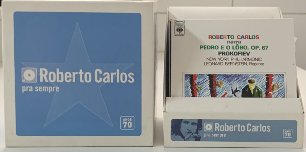 Roberto Carlos – Pra Sempre - Anos 70/80/90 (12 CDs usado)