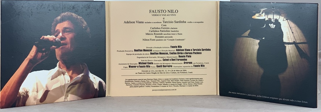 Fausto Nilo - Verso e Voz ao Vivo (CD usado)