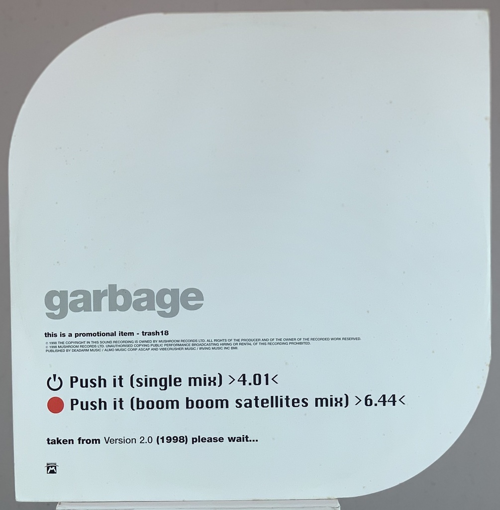 Garbage – Push It (Mix 12" promo)