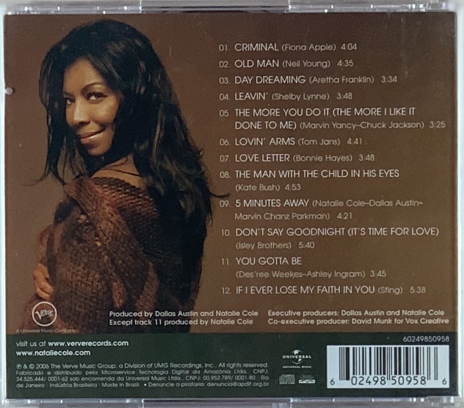 Natalie Cole – Leavin' (CD novo)