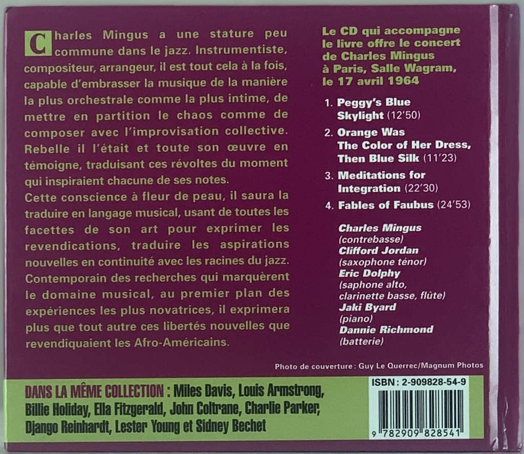 Charles Mingus Par Stéphane Ollivier– Frank Ténot Présente(CD usado