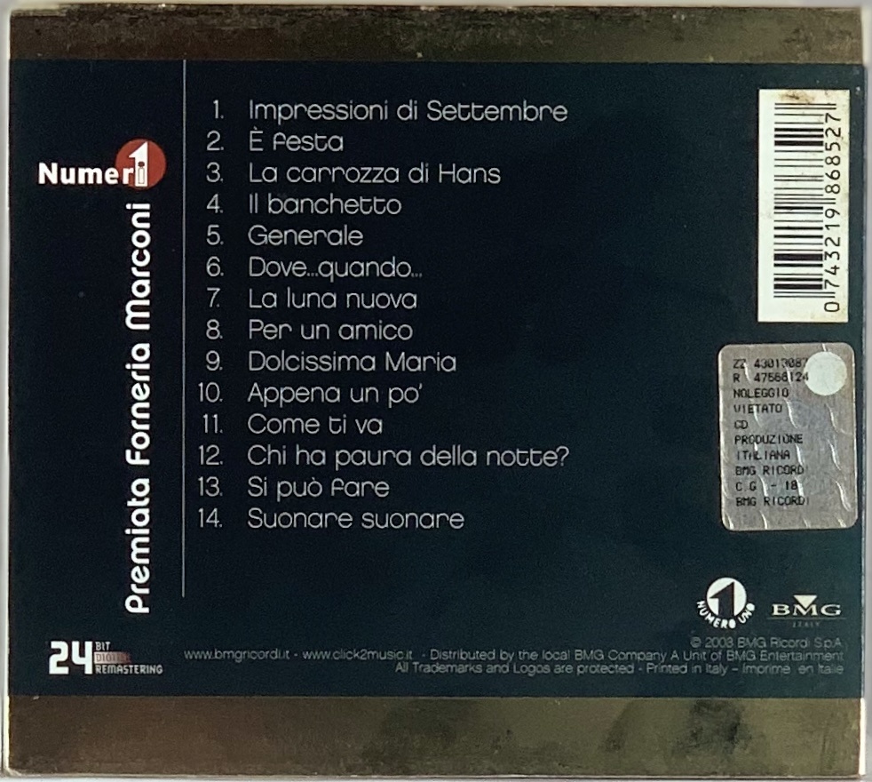 Premiata Forneria Marconi – Premiata Forneria Marconi (CD usado)