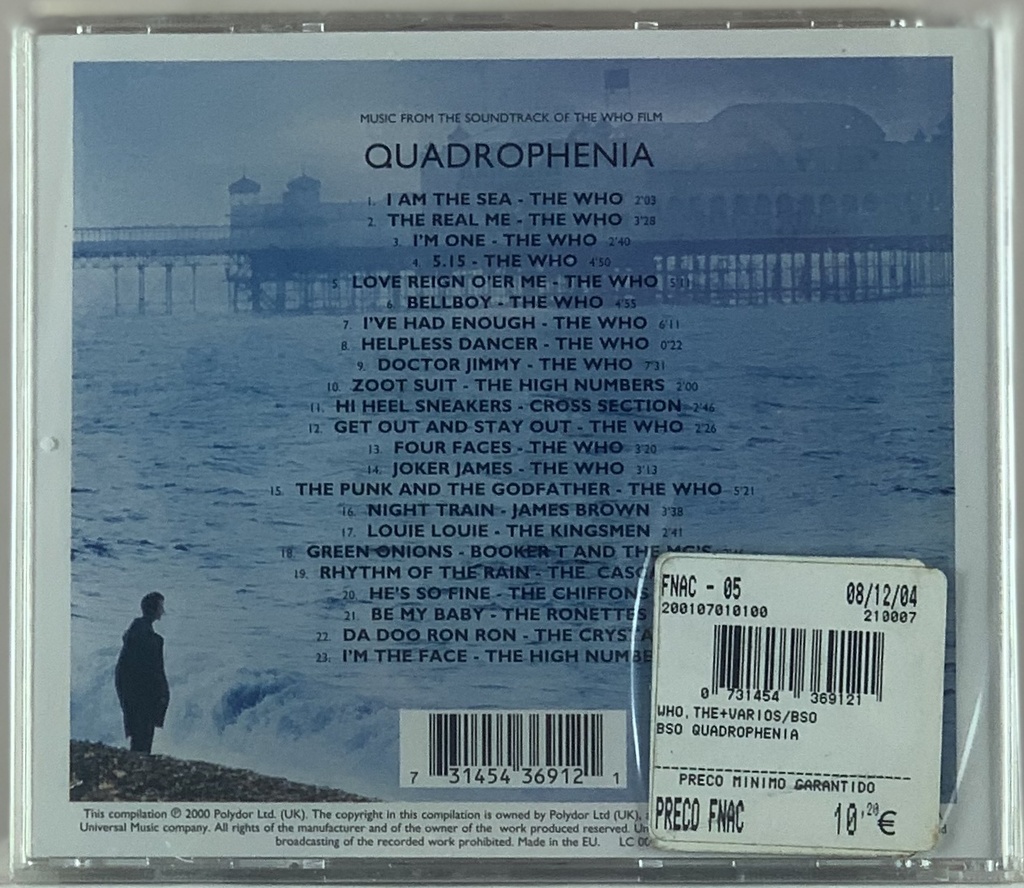 Who,The- [V/A] Quadrophemia Soundtrack (CD novo)