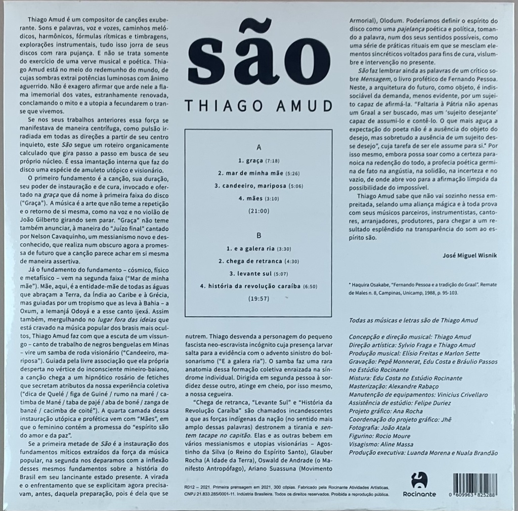 Thiago Amude - São novo/lacrado