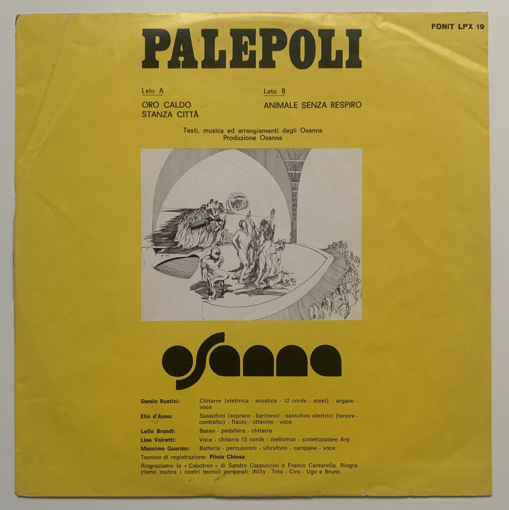 Osanna – Palepoli (LP usado)