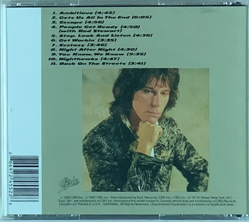 Jeff Beck – Flash (CD usado)