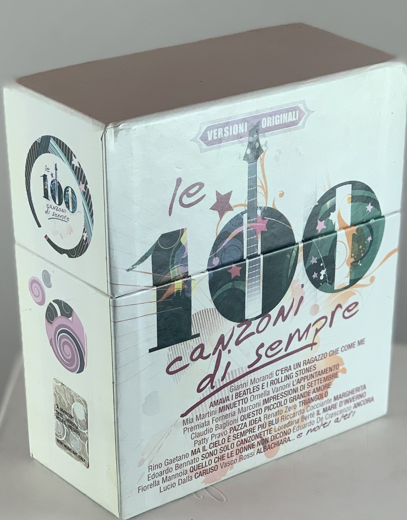 V/A – Le 100 Canzoni di Sempre (5 CDs novos)