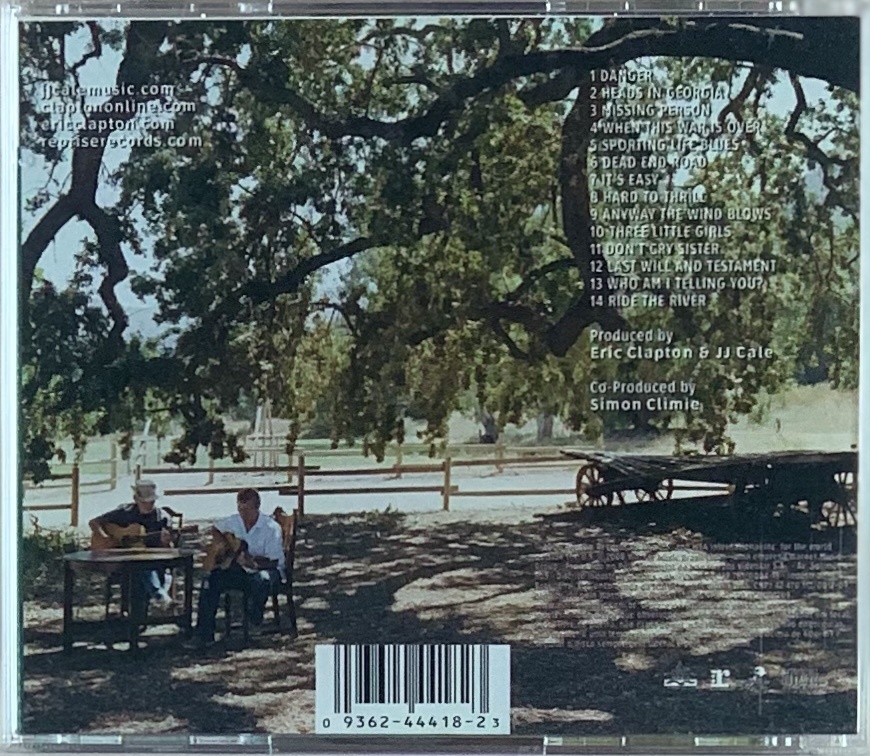 JJ Cale & Eric Clapton – The Road To Escondido (CD usado)