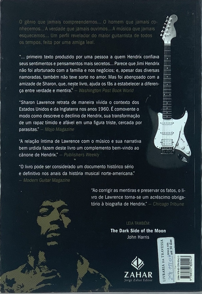 Jimi Hendrix: A Dramática Historia de Uma Lenda (Livro usado)