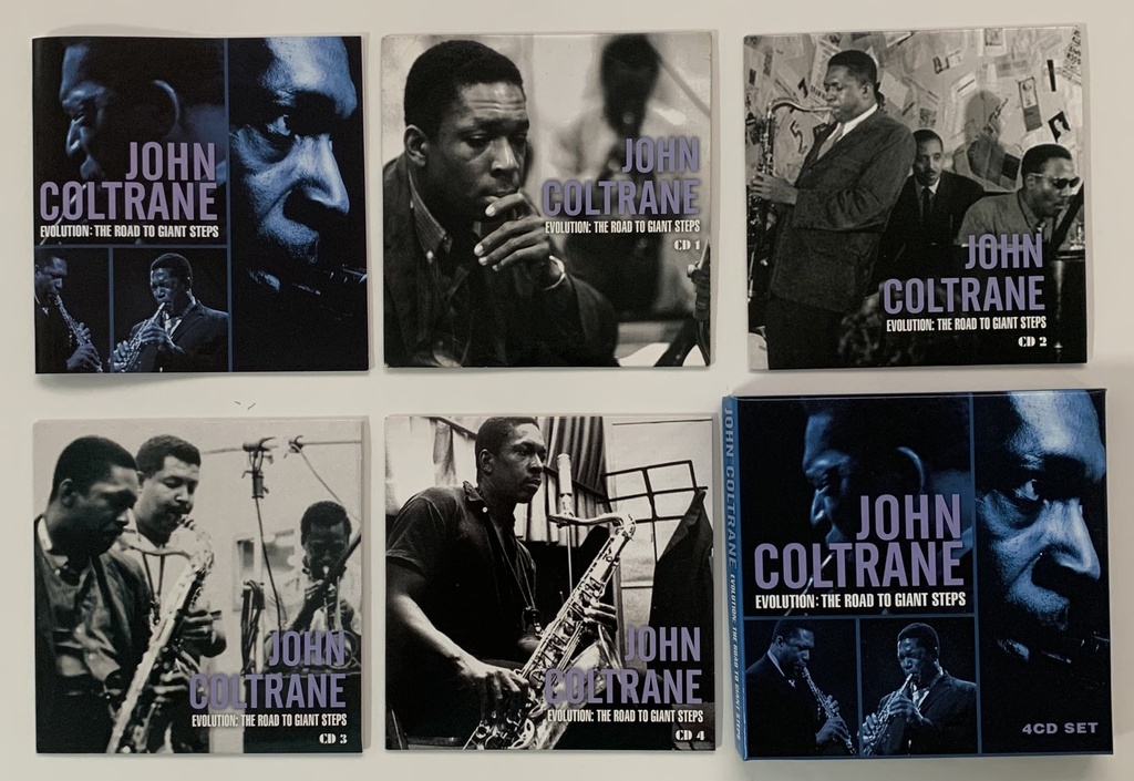 John Coltrane – Evolution: The Road To Giant Steps (4CDs usado)