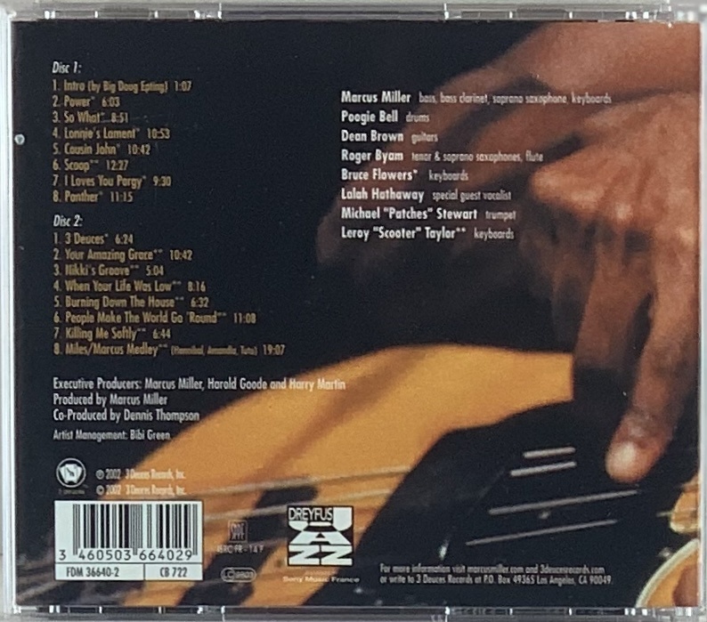 Marcus Miller – The Ozell Tapes [The Official Bootleg](2CDs usado)