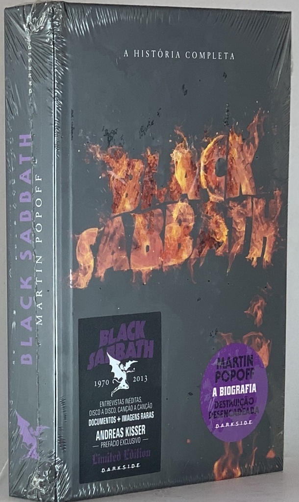 Black Sabbath - Destruição Desencadeada (Livro lacrado)