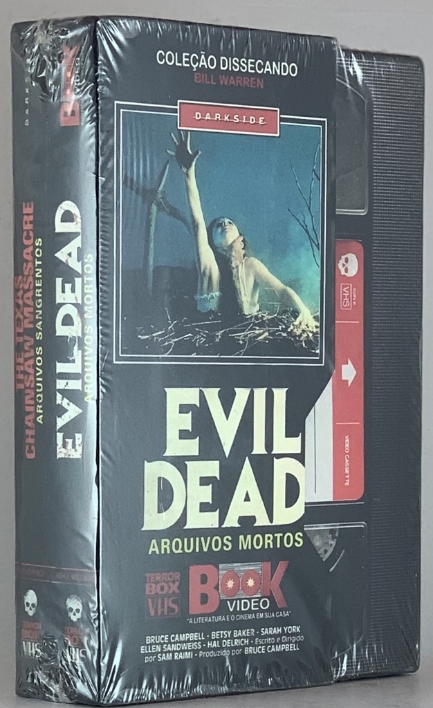 Arquivos Mortos - Box Terror VHS (2 Livros lacrado)