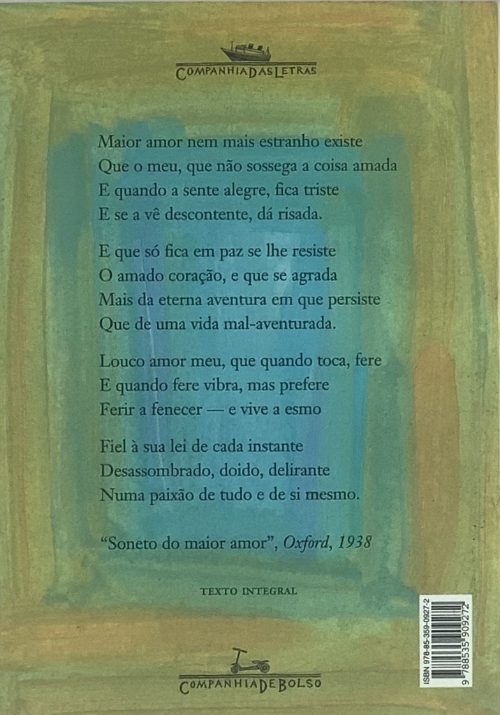 Vinicius de Moraes - Livro de Sonetos (Livro usado)