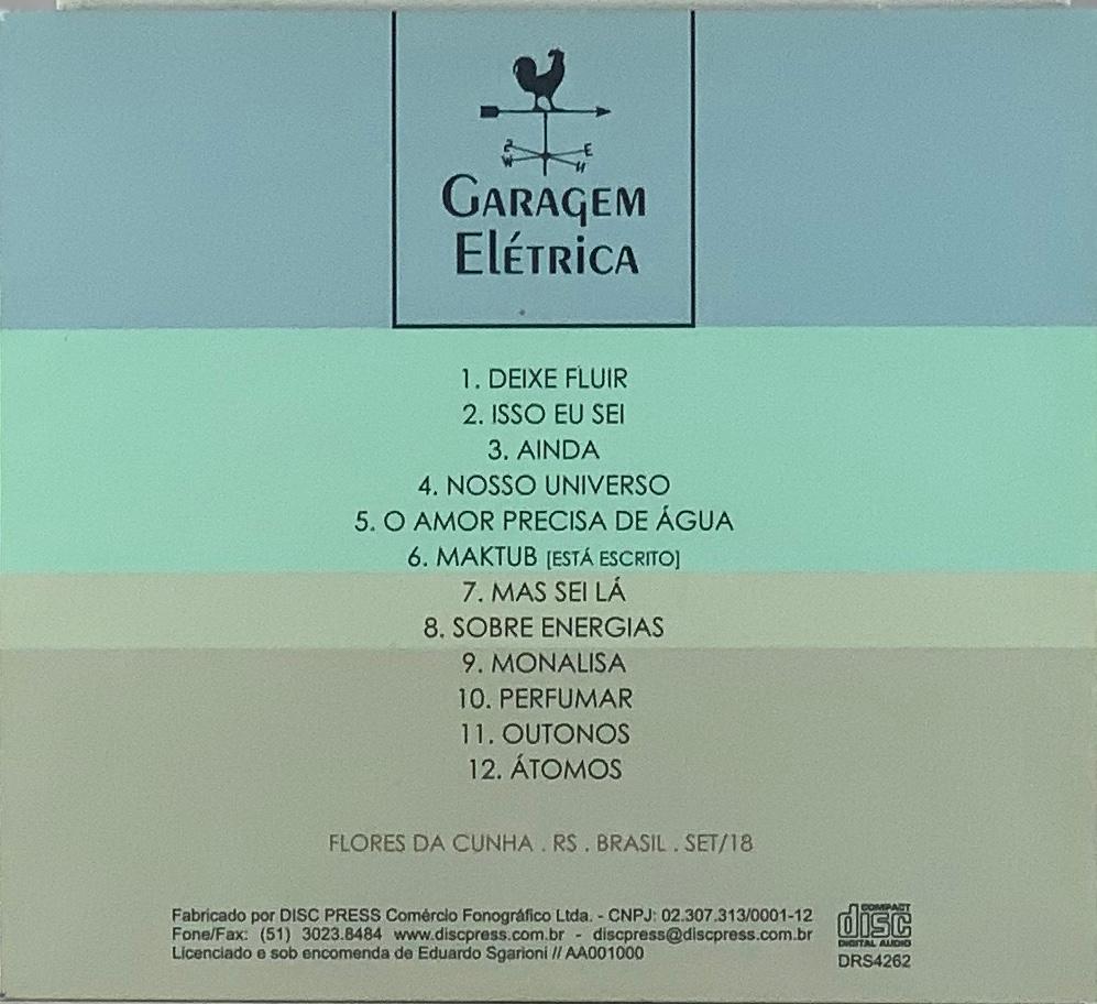 Garagem Elétrica - O Amor Precisa De Àgua (CD usado)