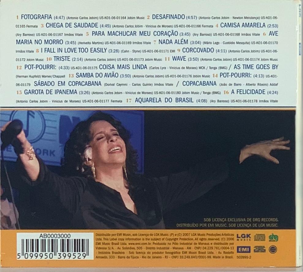 Gal Costa – Live At The Blue Note, Recorded May 19, 2006 (CD usado)