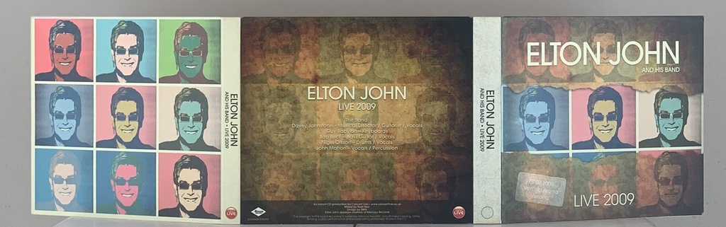 Elton John – Live 2009 Verona (CD usado)