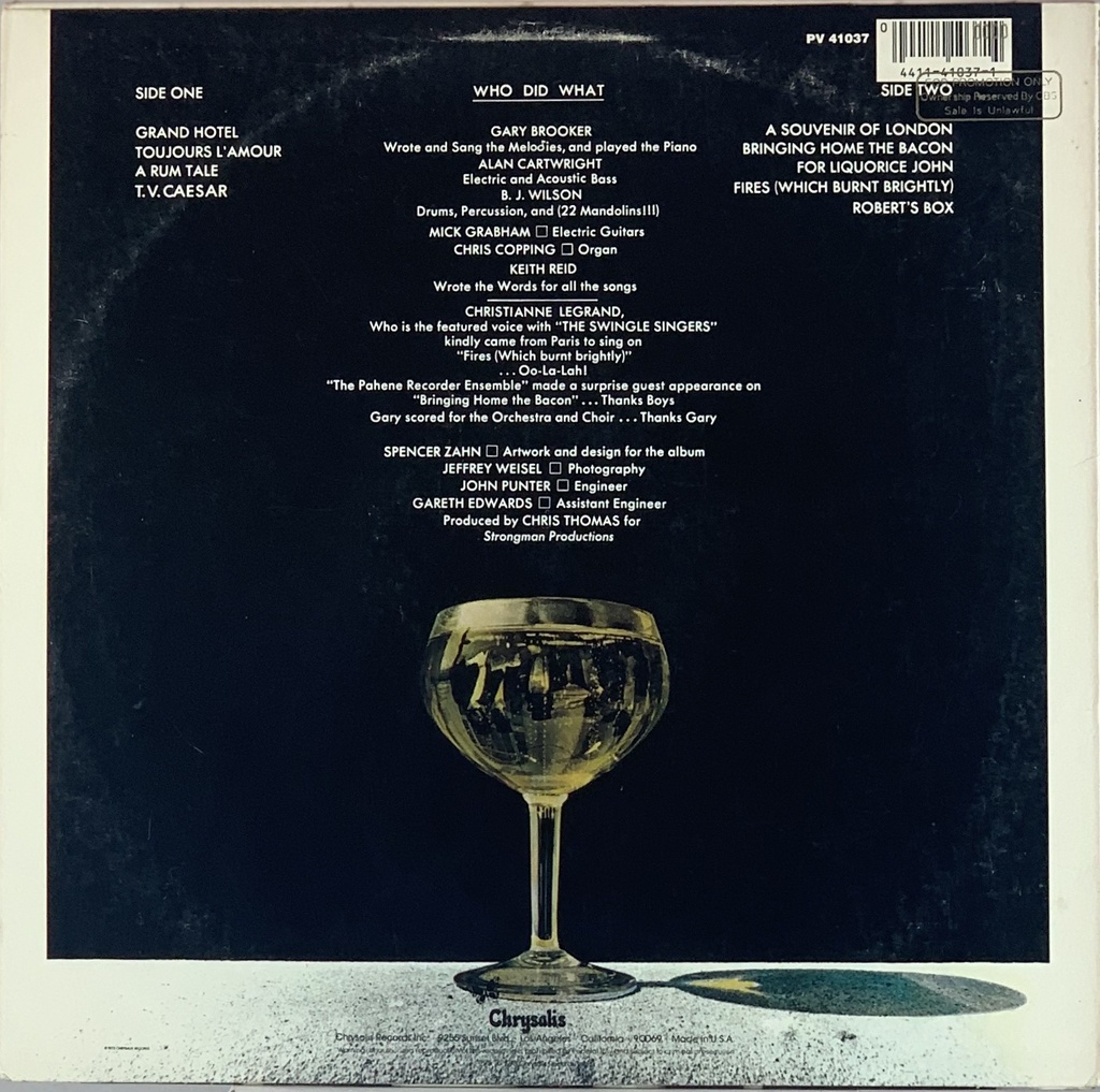 Procol Harum - Grand Hotel (LP usado)