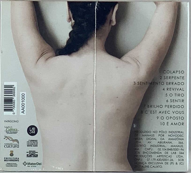 Aline Calixto – Serpente (CD novo)