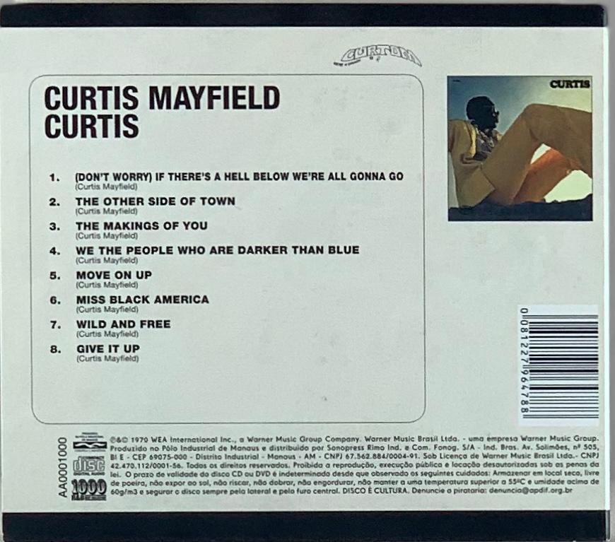 Curtis Mayfield – Curtis (CD usado)