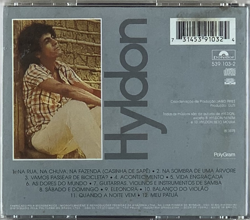 Hyldon – Na Rua, Na Chuva, Na Fazenda (CD usado)