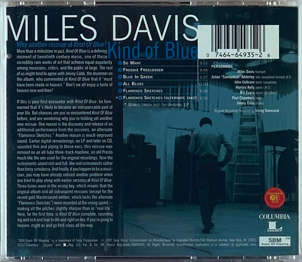 Miles Davis – Kind Of Blue (CD usado)