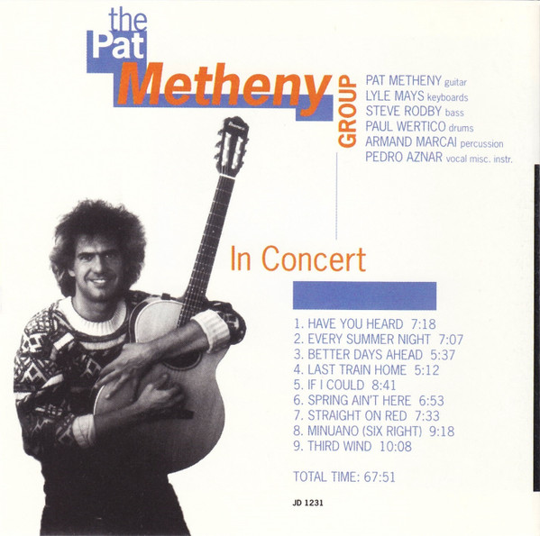 Pat Metheny Group, The – In Concert (CD usado)