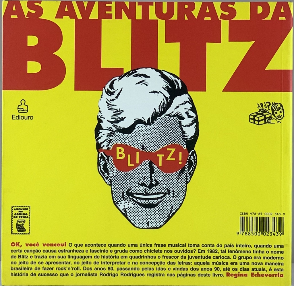 Blitz - As Aventuras da Blitz - Rodrigo Rodrigues (Livro usado)