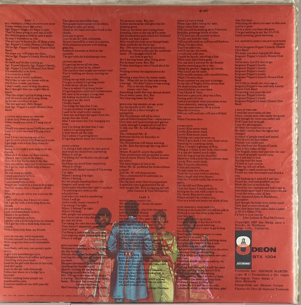 Beatles,The - Sgt. Pepper's Lonely Hearts Club Band (LP usado)