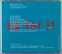 Keith Jarrett / Gary Peacock / Jack DeJohnette – Up For It (CD usado)