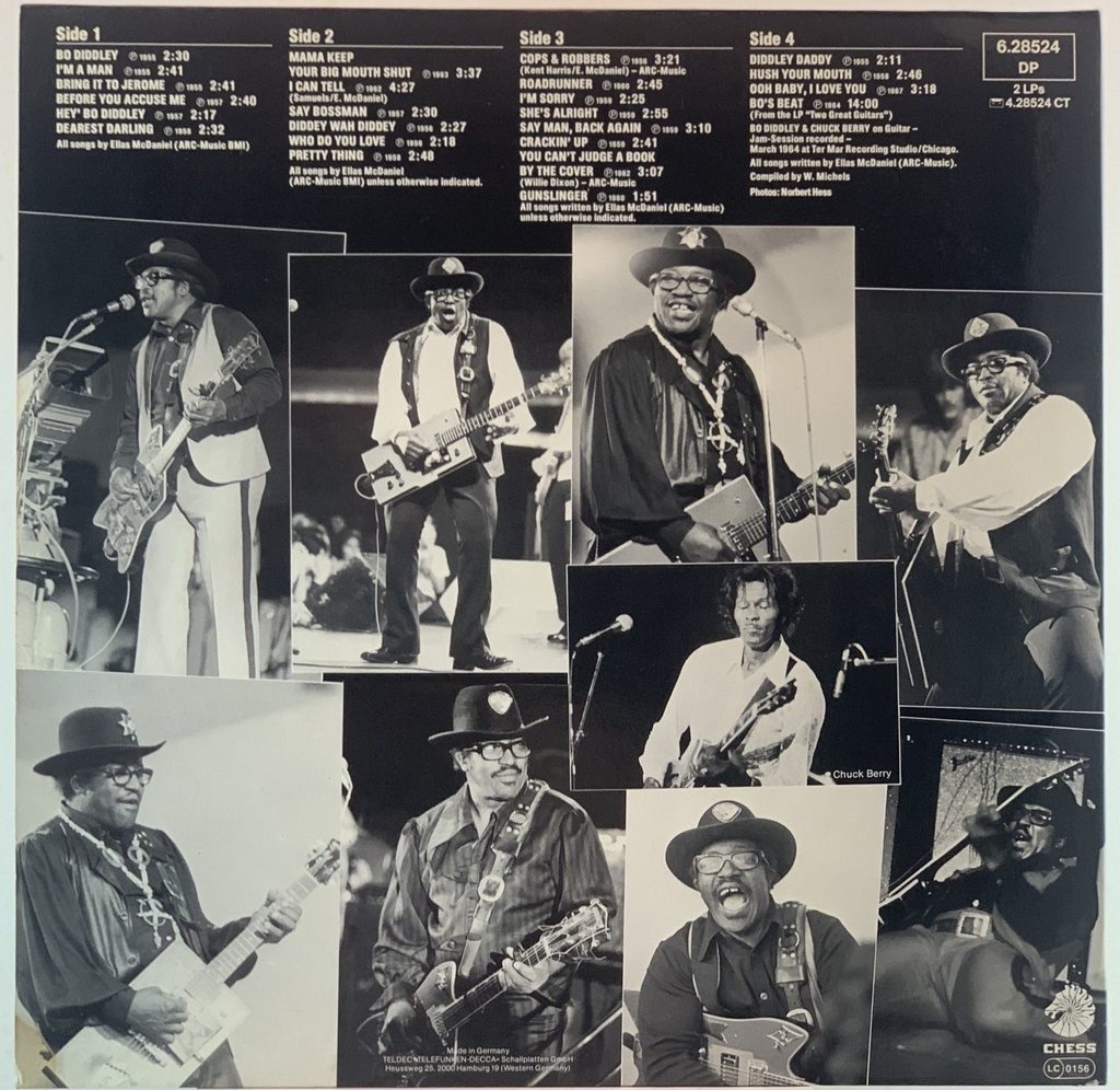 Bo Diddley - The Legends Of Rock(2LPs) (usado)