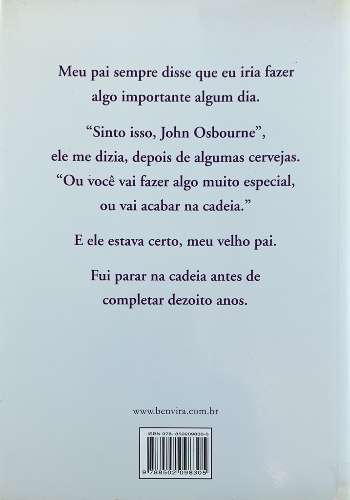 Ozzy Osbourne - Eu sou Ozzy (Livro usado)