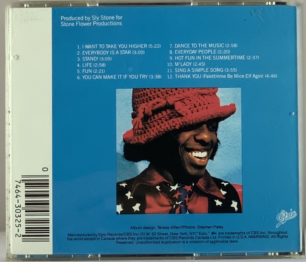 Sly & the Family Stone - Greatest hits (CD usado)