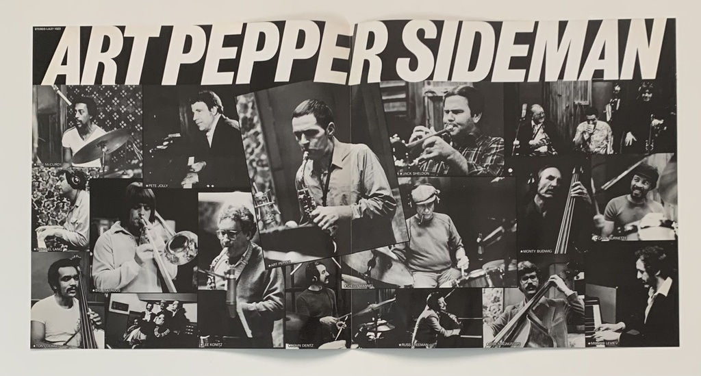 Art Pepper - Side Man (LP usado)