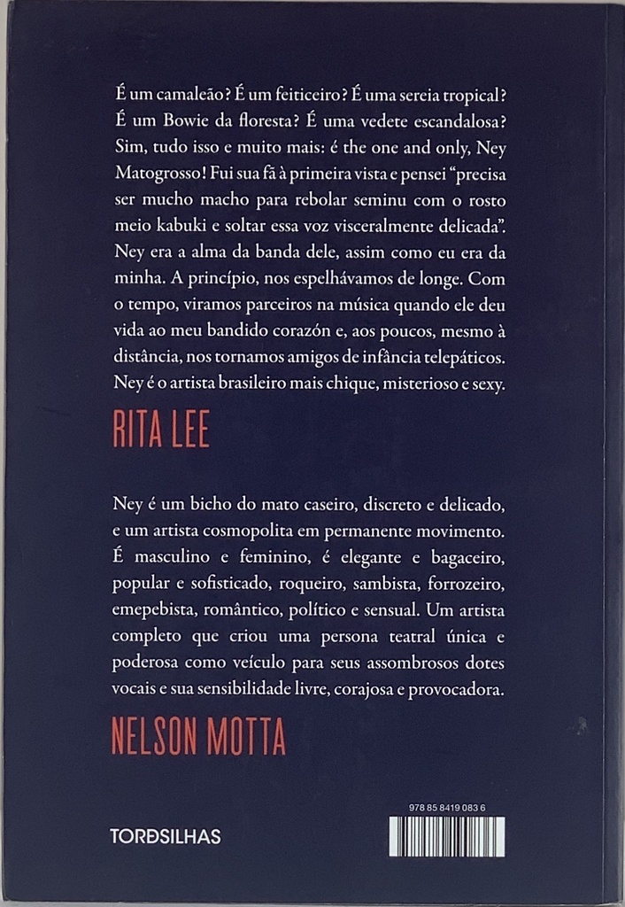 Ney Matogrosse - Vira-lata de Raça (Livro semi-novo)