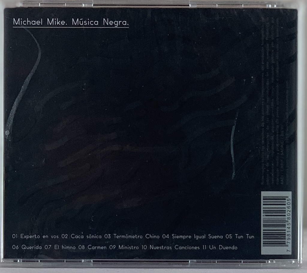 Michael Mike – Música Negra (CD novo)