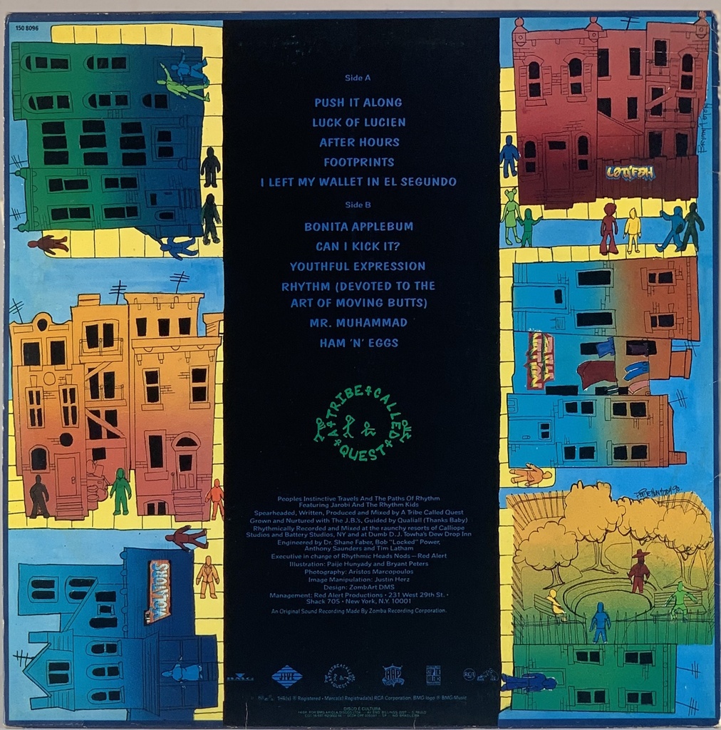 A Tribe Called Quest – People's Instinctive Travels and the Paths of Rhythm (LP usado)