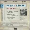 Jacques Dutronc - Les Playboys + 3 (Vinil 7" EP usado)