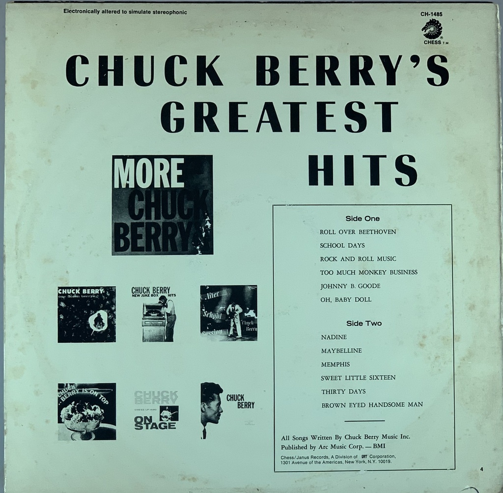 Chuck Berry - Greatest Hits (LP usado)