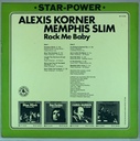 Alexis Korner/ Memphis Slim- Rock Me Baby (LP usado)