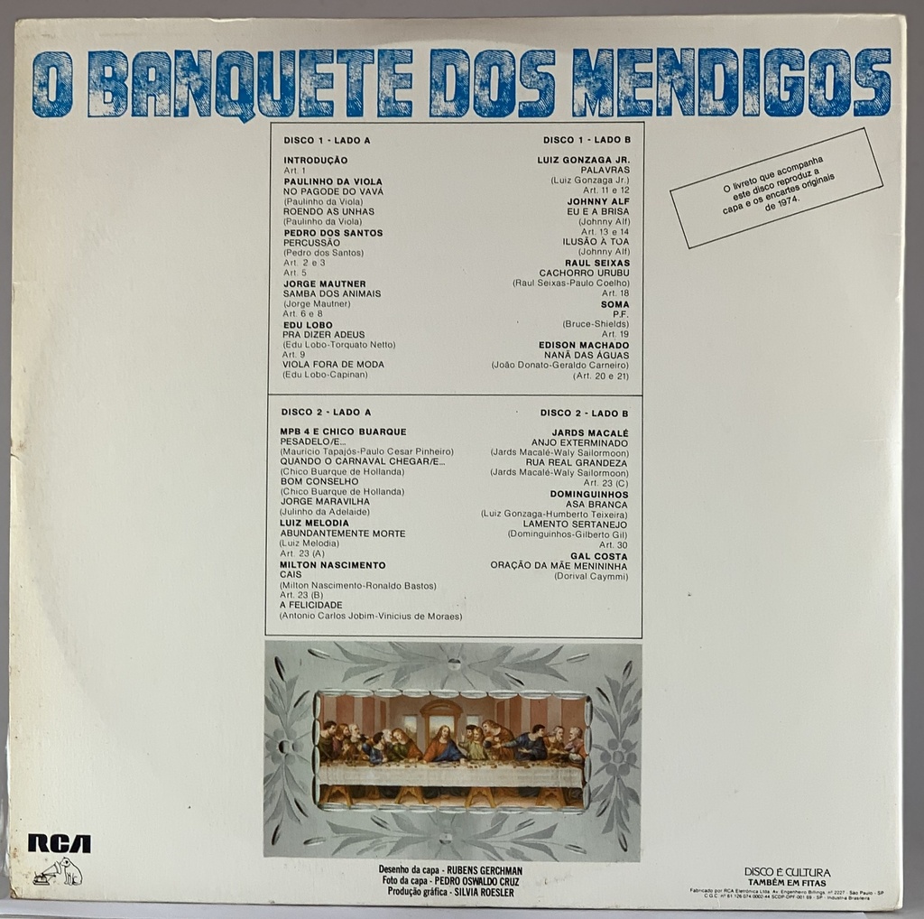 V/A - O Banquete dos Mendigos (2LPs usado)