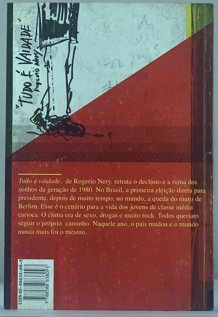 Rogerio Nery - Tudo é Vaidade (Livro usado)