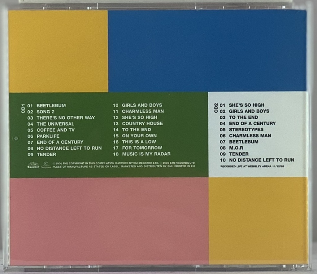 Blur - The Best Of (2CDs usado)