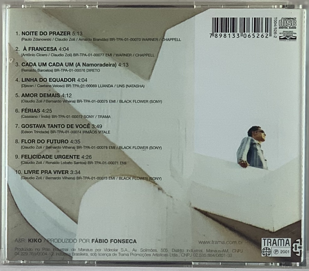 Cláudio Zoli – Na Pista (CD usado)