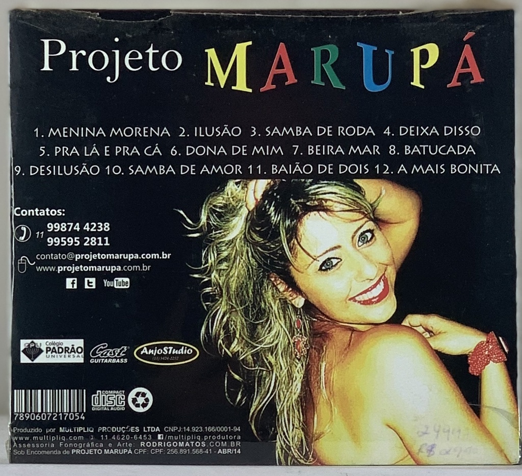 Projeto Marupá - Batucada (CD novo)