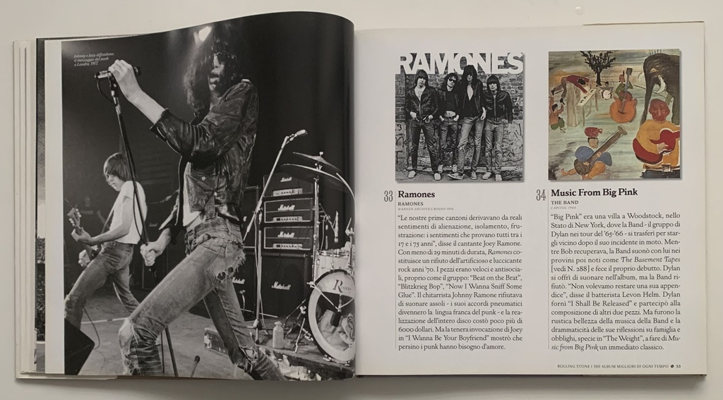 500 Migliori Album Secondo Rolling Stone (Livro usado)