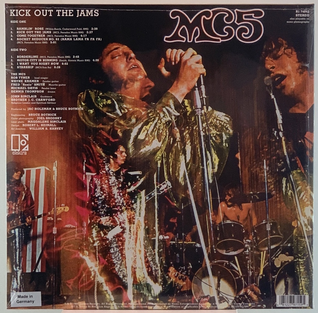 MC5 - Kick Out The Jams (novo/lacrado)