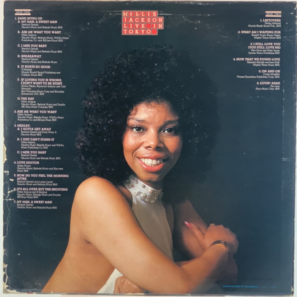 Millie Jackson - Live In Tokyo (usado)