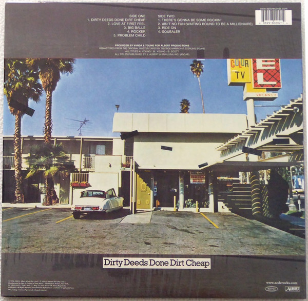AC/DC - Dirty Deeds Done Dirt Cheap (LP novo)