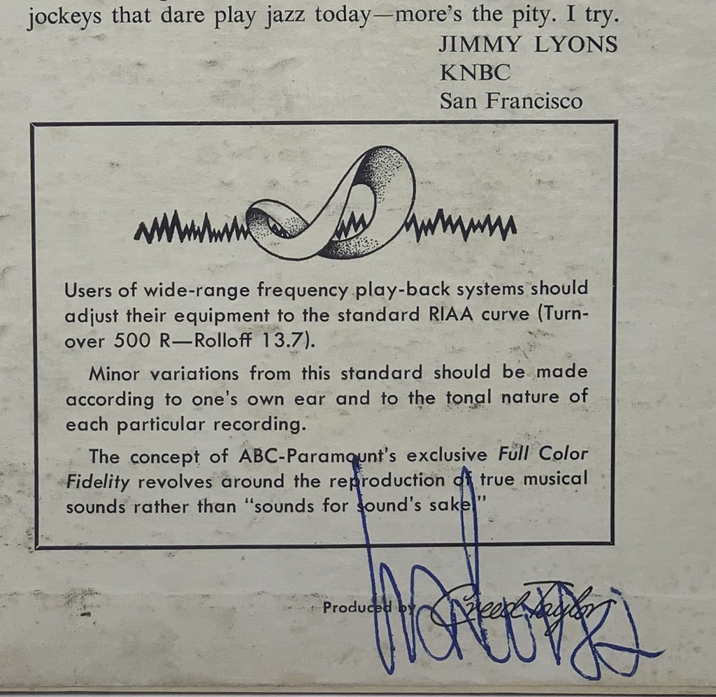 Jackie and Roy - Bits and Pieces (LP usado)